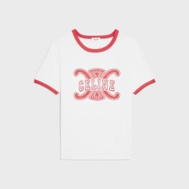 70x27S T-SHIRT IN COTTON JERSEY - CELINE at Celine